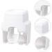 Elzey Wall-Mounted Electric Toothbrush Holder - Multi-Purpose Stand for Toothbrushes & Toothpaste - White | International Shipping Available - Buy Online on GoSupps.com