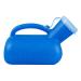 Mens Urinal Bedpans Pee Bottle with A Lid and Funnel Plastic Can for Car Old Man Child and Diabetes for Camping Outdoor-1000 Ml Happy