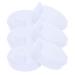 Rehabilitation Advantage White Spouted Lids, Set of 6 Spouted for Clear Cup (6)