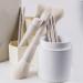 Xptieeck 10 Eyeshadow Brush Portable Dumb Gray Makeup Artist Professional Makeup Brush Set - Buy Online on GoSupps.com