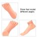 AORAEM Flexible Silicone Practice Fake Foot for Nail Art Training - Buy Online on GoSupps.com