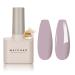 MAYCHAO Purple Gel Nail Polish 1Pc 15ML Soft Purple Gel Polish Soak Off UV LED Lilac Nail Polish Nail Art Starter Manicure Salon DIY at Home 0.5 OZ