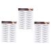 VINTORKY Eyebrow Sticker 3 Sheets Waterproof Eyebrow Stickers Make up Kit Black Eyebrow Stickers Fake Eyebrow Stickers Post