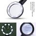 Spacmirrors Magnifying Glass Rechargeable USB Charging Inspecting Coins & Jewelry Magnifying Glass with 9 LED Light Magnifier - Buy Online on GoSupps.com