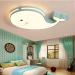 Aoeh led ceiling lamp 60cm room lighting dolphinform ceiling lamp young girl baby children blanket light interior lighting suspension children's room bedroom lamp room lights glow green green dimming