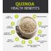 nalAmudhu White Quinoa Grains | Gluten-Free | High Protein & Fiber | Ideal for Breakfast Cereal Pilafs Soups & Salads | Nutritious and Delicious Diet Food 454g | 1Lbs | 16Oz  - Buy Online on GoSupps.com