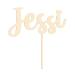Alsino personal cake topper for all occasions - wedding birthday baptism birth birth communion confirmation - made of sustainable wood (LA -27) Name Cake Topper Name personalized
