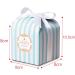 Candy Box Flower Box Gift Packaging Box Party Gift Candy Cake Birthday Wedding Box Sweet Birthday Chocolate Drageees (Color : 10pc red) (Size : 10pc Gray) - Buy Online on GoSupps.com