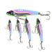 5 Pcs Metal Jig Jigging Spoon Lures, Spoon Fishing Lures with Double Sharp Treble Hooks,as Fishing Baits and Jigging Lures for Trout,Bass,Salmon etc