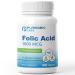 Puregen Labs Folic Acid 1000 mcg Tablets | Vitamin B9 | Non-GMO | Gluten Free | Value Size 1000 Tablets