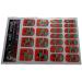 Chix Nails Occasional Minx Trendy Style Designer Fingers Toes Vinyl Foils Nail Wraps Christmas Baubles Print - Buy Online on GoSupps.com