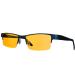 Climate Optics - Blue light filter glasses - New 2024 - High protection - Gaming glasses for PC cell phone and television - anti -tiredness anti -blue light UV protection glasses - orange