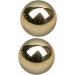 Healvian Brass Gymnastics Balls - 4 Portable Copper Massage Balls for Health & Exercise - Buy Online on GoSupps.com