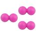 Beavorty 3st massage roller Massage ball foot massager Physical ball peanut mobility ball peanut ball peanut ballball muscle knot ball deep massage ball scroll wheel peanut balls
