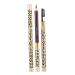 Healeved 2pcs Makeup Eyebrow Pencils Grey Eyebrow Pencils Eyebrow Makeup Pencil Eyebrow Pencil Brush Wooden
