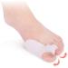 Hallux Valgus Corrector Pad - 2 Pairs Silicone Toe Separators & Bunion Pads for Foot Pain Relief - Buy Online on GoSupps.com