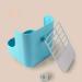 MINGZE Hay Food Bin Feeder for Rabbit Guinea Pig Chinchilla and Other Small Animals 2 in 1 for Grass and Food (blue) - Buy Online on GoSupps.com