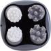 Rechargeable Waterproof Head Massage Brush - Muscle Massager & Hair Growth Device | Household Use | 12.8x10.3x9.5cm - Blue - Buy Online on GoSupps.com