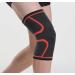 Buy Knee and Elbow Pads Set | Compression Sleeve for Running & Joint Pain Relief | Men & Women | Medium Red Line - Buy Online on GoSupps.com