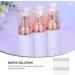 FRCOLOR 12pcs Plastic Foam Dispenser Bottle Empty Mini Foaming Pump Bottles Travel Cosmetics Refillable Containers for Shampoo Facial Cleanser Lotion (Rose Gold) As Shown - Buy Online on GoSupps.com