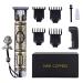 Obahdirry Electric Pro for T- Trimmer Men Hair Clipper Carving Carbon Fiber Metal Powerful Hair Cutter for Men
