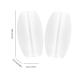 Women Shoulder Pads Adhesive Silicone Shoulder Enhancer Anti-Slip Pads | Adhesive Non-Slip Shoulder Protectors Pads For Lady And Women Party White - Buy Online on GoSupps.com
