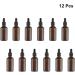 12 Pack Amber Glass Bottles 30ml with Pipettes - Ideal for Essential Oils Perfumes Aromatherapy & Lab Chemicals - O0D40572146H - Buy Online on GoSupps.com