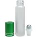Beauticom 10ml Roller Bottles with Metal Cap & Stainless Steel Balls - Essential Oil Perfume Aromatherapy Lip Gloss (6 Pack Green) - International Shipping Available - Buy Online on GoSupps.com