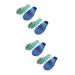 FOMIYES 4 Pairs Arch Insoles Inserts Foot Support Arch Support Cushions Silicone Arch Support Metatarsal Support Feet Cushion Pads Trainer Shoe Insoles Kids Child Care Orthotics