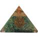 P&R UK Green Aventurine Orgonite Pyramid - Reiki Charged Healing Crystal for Chakra Meditation - Buy Online on GoSupps.com