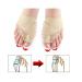 Buy 2 Pairs Hallux Valgus Correction Rail & Bunion Corrector - Silicone Insole & Toe Splint - Beige - Buy Online on GoSupps.com