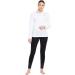 TuffRider Women's Kirby Kwik Dry Long Sleeve Show Shirt - Medium White/White - Buy Online on GoSupps.com