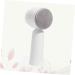 Soft Bristles Face Cleaning Cleansing Brush Handheld Brush Face Cleanser Silicone Facial Brush Face Pore Cleanser Face Cleaner Brush Deep Instrument Grey 5.5X12.5cm - Buy Online on GoSupps.com