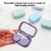 Fez 4-Piece Contact Lens Container Set - Travel-Friendly Lens Storage with Tweezers | Durable Accessories Case - Buy Online on GoSupps.com