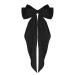 Buy Wllhyf Soft Satin Hair Clips - Large Loop French Hairpins for Women & Girls | Stylish Black Metal Arch Node for Parties - Buy Online on GoSupps.com