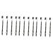 FRCOLOR 12 Pcs Two-in-one Eyebrow Pencil Wire Pulling Tools Grey Eyeliner Eyebrow Drawing Pencils Miss Spool