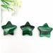 Natural Crystal Rough 1pc Natural Green Malachite Star Shaped Crystal Carved Figurine Gift Fashion Jewelry Natural Stones and Crystals - Buy Online on GoSupps.com