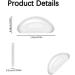 Beejune 10 Pairs Silicone Self-Adhesive Nose Pads for Glasses & Sunglasses Transparent Glasses Pads for Comfort & Style - Buy Online on GoSupps.com
