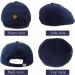 Yuoahcn Toddler Baby Newsboy Cap | Kids Driver Hat Beret Cap | Navy | 6-12 Months - Buy Online on GoSupps.com