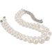 Oralgos Pearl Chain Set - Elegant Party Jewelry | 2 Stunning Necklaces | Fashionable ABS Pearls - Buy Online on GoSupps.com