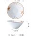 GAXQFEI Snack Bowls-1150Ml Round Bowl Adult Bowl Dinner Bowl Cheese Bowl Salad Bowl Hotel Tableware Household Kitchenware Non-Slip Bottom a 8Inch 8Inch A - Buy Online on GoSupps.com