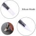TOSSPER Nail Art Brush & Glitter Picker Pen - Double-Headed Silicone Rhinestone Tool for DIY Manicure & UV Gel Applications - International Shipping Available - Buy Online on GoSupps.com