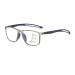 Iynwbjts HD Multificus reading glasses for the long-distance and close range ultra-light Tr90-Sport-Sport-Santi-slip reading glasses and anti-blue light reading glasses (Color: Transparent Gray Frame Size: 3.00) 3.00 Transparent Gray Frame