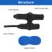 Plantar Fasciitis Night Splint & Orthotic Brace for Foot Pain Relief - Adjustable Support for Heel Spurs Flat Foot and Achilles Tendinitis - Buy Online on GoSupps.com