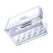 Yardenfun 1pc Egg Storage Box Eggs Food Container Refrigerator Egg Storage Organizer Stackable Tray re-usable