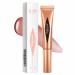 Contours Stick Highlighter Wand Makeup Contours Wand Stick Smooth Creamy Matte Finish Liquid Contours Stick with Soft Cushion Applicator Liquid Blush 01#
