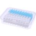160PC Portable Silicone Interdental Brush Toothpick - Eco-Friendly Oral Dental Hygiene Tool for Family Travel - Buy Online on GoSupps.com