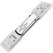 SUICRA Nail Clippers Fingernail Clipper Toenail Splash Resistant Foldable Double End Stainless Steel Nail Clipper Nail Art Accessories Tool Portable Compact - Buy Online on GoSupps.com