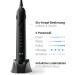 Zahnheld Super Set: Electric Sound Toothbrush Gero & Aquadent Oral Shower | Brush Head & Travel Case Included | Effective Black & White Tooth & Interdental Cleaning - Buy Online on GoSupps.com
