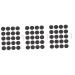 FRCOLOR 3 Sets Nail Polishing Sheets Dead Skin Removing Tools Electric Sander Nail Accessories Sandpaper Discs Nails Sanding Discs Manicure Sandpaper Disc Sanding Paper Scraper Lava Stone